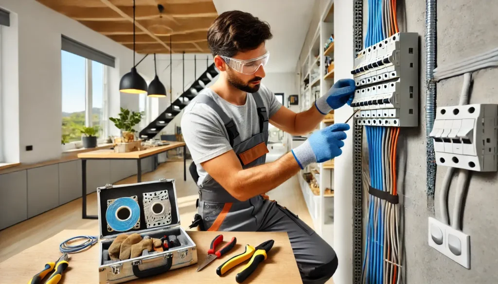 доставка и монтаж на ел. табло за къща, апартамент и офис